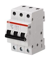 ABB 2CDS213001R0325 Thermal Circuit Breaker, SH200 Series, 32 A, 3 Pole, 400 V, DIN Rail