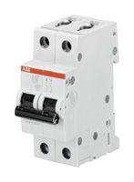 ABB 2CDS252001R0165 Thermal Magnetic Circuit Breaker, System Pro M Compact S200, 16 A, 2 Pole, 277 V, DIN Rail