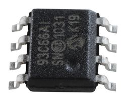 MICROCHIP 93C66A-I/SN EEPROM, 4 Kbit, 512 x 8bit, Microwire, 3 MHz, SOIC, 8 Pins