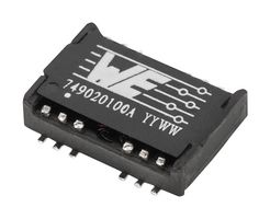 WURTH ELEKTRONIK 749020100A LAN-Transformer, 10/100/1000 Base-T, 0.5 Port, SMD