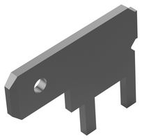 TE CONNECTIVITY - AMP 1217061-1 PCB Terminal, 4.75mm x 0.8mm, 0.187" x 0.031", Nickel, 1.4 mm, Tin, 187
