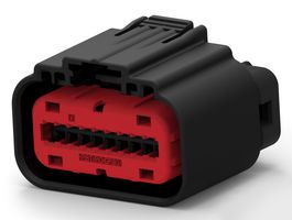 TE CONNECTIVITY 2203663-5 Automotive Connector Housing, Get .64, Plug, 18 Ways
