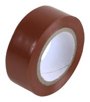 MULTICOMP PRO MP002142 Electrical Insulation Tape, PVC (Polyvinyl Chloride), Brown, 19 mm x 8 m