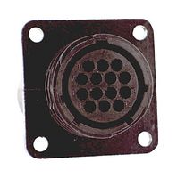 TE CONNECTIVITY - AMP 796272-1 Circular Connector, Circular Power Connector, CPC, Panel Mount Receptacle, 14 Contacts, Threaded