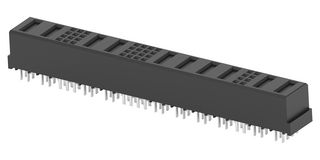 AMP - TE CONNECTIVITY 1-6450869-0 Connector, MULTI-BEAM XLE, 46 Contacts, Receptacle, Press Fit, 4 Rows