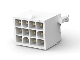 TE CONNECTIVITY - AMP 1-770186-1 Pin Header, Wire-to-Board, 4.14 mm, 3 Rows, 12 Contacts, Solder