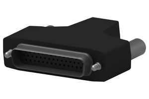 AMP - TE CONNECTIVITY 1658680-1. D Sub Connector Housing, 44 Ways, High Density D Sub, DB, AMPLIMITE HDP-22, Plug, Metal Body