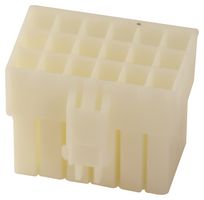 AMP - TE CONNECTIVITY 176280-1 Connector Housing, Universal Power, Plug, 18 Ways, 3.96 mm