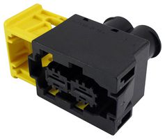 TE CONNECTIVITY - AMP 1355328-1 Automotive Connector Housing, MCP, Receptacle, 2 Ways, AMP MCP 1355037 Socket Contact