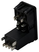 CORCOM - TE CONNECTIVITY PS0S0S000 Filtered IEC Power Entry Module, IEC 60320 C14, IEC C14, General Purpose, 10 A, 250 VAC