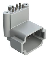 AMPHENOL SINE/TUCHEL ATF13-08PA-BM33 Automotive Connector, AT Series, Right Angle Receptacle, 8 Contacts, PCB Pin, Thermoplastic Body