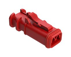 AMPHENOL SINE/TUCHEL AT06-2S-OMRED Automotive Connector Housing, AT Series, Plug, 2 Ways