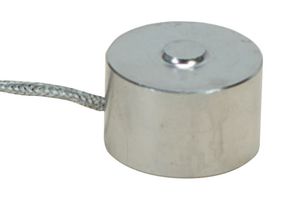 OMEGA LCM302-500N Load Cell, Compression, 500 N, 5 VDC, 15 VDC, Ratiometric, Cable