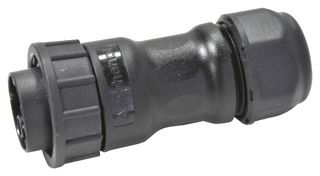 AMPHENOL LTW ABB-03BFMC-SL7AP0 Circular Connector, Standard Circular Connector, ABB Series, Cable Mount Receptacle, 3 Contacts