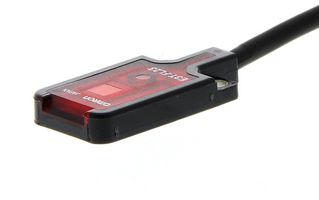 OMRON INDUSTRIAL AUTOMATION E3T-FL23 2M Photoelectric Sensor, 30 mm, PNP Open Collector, 50 mA, 12 to 24 VDC, 2m Cable