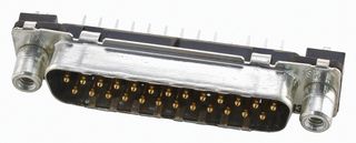 TE CONNECTIVITY - AMP 3-338311-2 D Sub Connector, DB25, Standard, Plug, AMPLIMITE HDP-20, 25 Contacts, DB, Solder