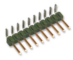 TE CONNECTIVITY - AMP 3-826631-6 Pin Header, R/A, Board-to-Board, 2.54 mm, 1 Rows, 36 Contacts, Through Hole Right Angle