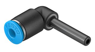 FESTO QSL-4H Pneumatic Fitting, Push-In L-Fitting, 14 bar, 4 mm, PBT (Polybutylene Terephthalate), QSL