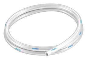 FESTO PUN-H-10X1,5-NT Pneumatic Tubing, 10 mm, 7 mm, PU (Polyurethane), Natural, 10 bar, 50 m