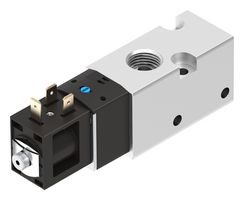 FESTO VUVS-LK30-M32C-AD-G38-1& AIR SOLENOID VALVE, G3/8, 8BAR, 24VDC