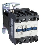 SCHNEIDER ELECTRIC LP1D65008BD Contactor, LP1D, DIN Rail, Panel, 690 VAC, DPST-NO, DPST-NC, 4 Pole