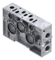 FESTO NAW-1/4-01-VDMA Manifold Sub-Base, Solenoid Valve, NAW Series, G1/4, Festo VSVA Series Solenoid Valves
