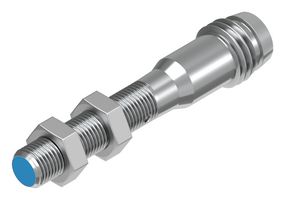 FESTO 150375 Inductive Proximity Sensor, 0.8 mm, M5 x 0.5, PNP, 10 V to 30 V, NC, Plug, SIEN Series