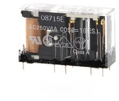 OMRON INDUSTRIAL AUTOMATION G7SA-3A3B  DC24 Safety Relay, 24 VDC, 3PST-NO, 3PST-NC, G7SA Series, Through Hole, 6 A, PC Pin
