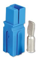 ANDERSON POWER PRODUCTS 1300 Rectangular Connector, PP75 Powerpole, 1 Contacts, Plug, Crimp, 1 Row