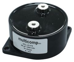 MULTICOMP PRO MP003999 Power Film Capacitor, Metallized PP, Can, 100 µF, ± 10%, DC Link, Panel Mount