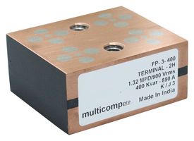 MULTICOMP PRO MP004041 Power Film Capacitor, Metallized PP, 0.33 µF, ± 10%, Induction Heating, Resonant Power Supplies