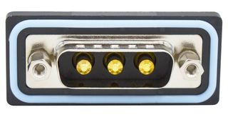 NORCOMP CDFV3W3113L211 Combination Layout D Sub Connector, IP67, NANOOK Series, DA-3W3, Plug, 3 Contacts, 3 Power, Solder