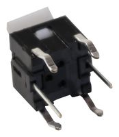 C&K COMPONENTS ILS TA180 10 Tactile Switch, ILS Series, Top Actuated, Through Hole, 180 gf, 0.1 A at 30 VDC