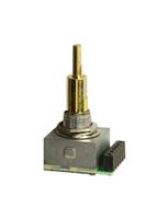 NIDEC COMPONENTS REC16L25-205-B Rotary Encoder, Optical, Incremental, 25 PPR, 0 Detents, Vertical, With Push Switch