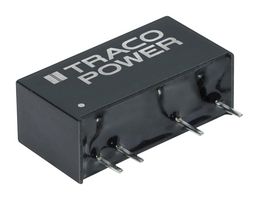 TRACO POWER TRV 1-1523M Isolated Through Hole DC/DC Converter, ITE & Medical, SIP, 2:1, 1 W, 2 Output, 15 V