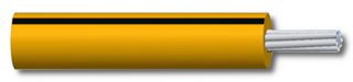 MULTICOMP PRO MP005381 Wire, PVC, Black, Orange, 20 AWG, 16 x 0.2mm, 100 m