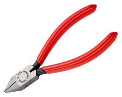 KNIPEX 76 81 125 Cutter, Diagonal, 125 mm, Edge, 16 mm, 63 °