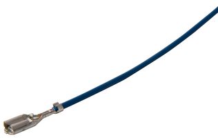 JST / JAPAN SOLDERLESS TERMINALS SPS-21T-250 Quick Disconnect Terminal, PS, Female Quick Disconnect, 6.35mm x 0.81mm, 0.25" x 0.032", 22 AWG