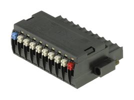 WEIDMULLER 1789090000 Pluggable Terminal Block, 3.5 mm, 10 Ways, 22 AWG, 16 AWG, 1.5 mm², Push In
