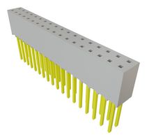 SAMTEC SSQ-118-03-G-D PCB Receptacle, Board-to-Board, 2.54 mm, 2 Rows, 36 Contacts, Through Hole Mount