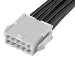 MOLEX 215327-1103 Cable Assembly, Mini-Fit Jr. Plug to Mini-Fit Jr. Plug, 10 Ways, 4.2 mm, 2 Row, 600 mm, 23.6 "