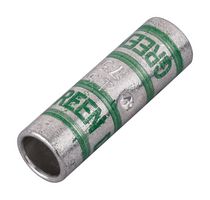 ABB 7TAH007500R0008 Parallel Splice, 2 Way, Green, 1 AWG, Copper, Non Insulated