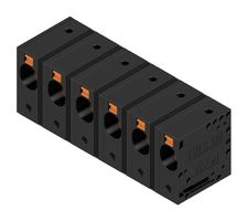 WEIDMULLER 2500660000 Wire-To-Board Terminal Block, 15 mm, 6 Ways, 18 AWG, 4 AWG, 16 mm², Push In