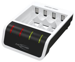 ANSMANN 1001-0092 Battery Charger, USB, 4 x AA or AAA, NiMH, 5V
