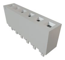 SAMTEC FHP-06-01-T-S PCB Receptacle, Board-to-Board, 3.97 mm, 1 Rows, 6 Contacts, Through Hole Mount