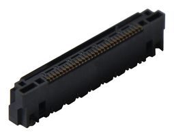 HIROSE / HRS FH63S-30S-0.5SH FFC / FPC Board Connector, R/A, 0.5 mm, 30 Contacts, Receptacle, FH63S, Surface Mount, Bottom