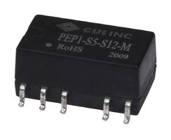 CUI PEP1-S5-S15-M Isolated Surface Mount DC/DC Converter, ITE, DIP, 1:1, 1 W, 1 Output, 15 V