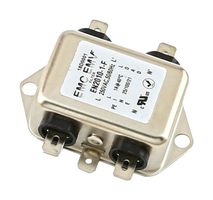 UNITED AUTOMATION A-EN2010-6-F Power Line Filter, General Purpose, 250 VAC, 6 A, Single Phase, 1 Stage, Chassis Mount