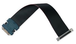 NI / EMERSON 779195-01 Test Cable Assembly, Ribbon Cable, R37-37, 37-Pin Female to Male, 1 m