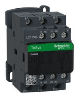 SCHNEIDER ELECTRIC LC1D09F7 Contactor, LC1D, 9 A, DIN Rail, 690 VAC, 3NO, 3 Pole, 5.5 kW